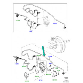 tuyau flexible a depression Discovery 3, Range Sport