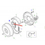 Adjuster of jaw brake hand - jaw horizontal