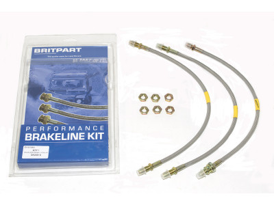 Stainless brake hose kit + 40