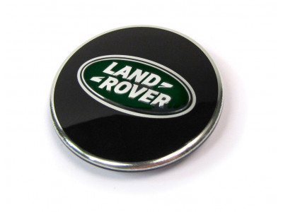 Cache moyeu pour jante aluminium noir Land Rover