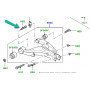Bolt front left or right lower suspension arm discovery 3