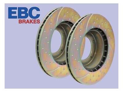 Brake disc frt vented (pair)