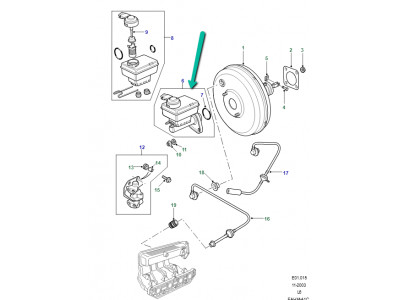 M/cyl assy-brake