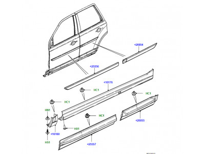 moulure exterieure porte