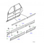 moulure exterieure bas de porte droite Freelander 2