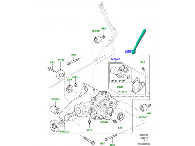 differentiel arriere Discovery 3, Range Sport