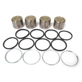 Kit piston d etrier de frein avant et joint pour disque plein