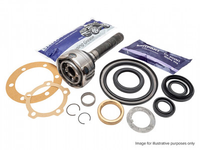 Cvj kit without abs differential 10 spline 1 discovery from 1992