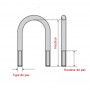 Flange blade 88 front