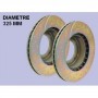 Brake disc rear vented (pair)