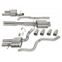 Stainless steel sports exhaust system