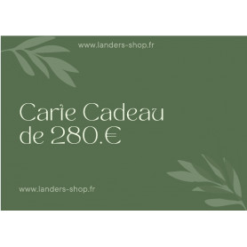 Bon d'achat de 280€