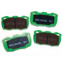 Brake pad set front h-perform