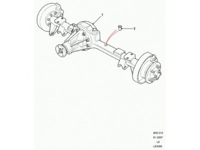 pont arrière Defender 90, 110, 130
