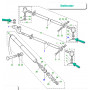 Ecrou a oeil de barre stabilisatrice inferieure