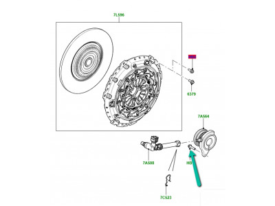 vis a tete hexagonale Evoque