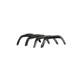 Kit élargisseurs d'aile Terrafirma noir brillant pour Defender