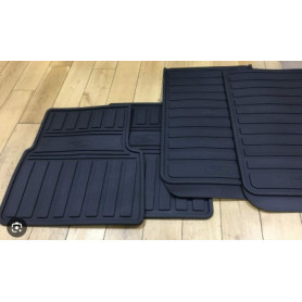 tapis avant et arriere -plancher-caoutchouc-ensemble LAND ROVER