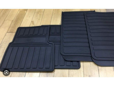 tapisavant et arriere -plancher-caoutchouc-ensemble