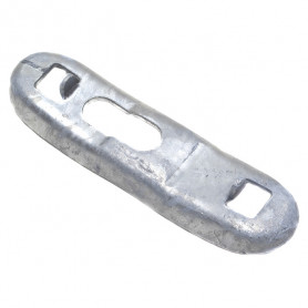 Collier de retenue galvanisé pour roue de secours Land