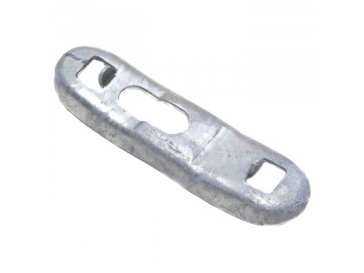 Collier de retenue galvanisé pour roue de secours Land