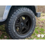 jante alu noire 18 pouces caradoc defender