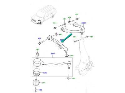 bras de suspension av
