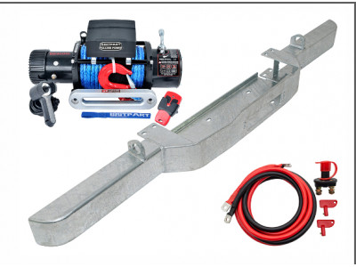 winch kit defender dyneema galv