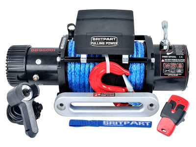 Treuil 4t3 moteur 4,8 cv corde plasma