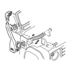 Kit de snorkel safari cote droit // Rupture au 15-01-26