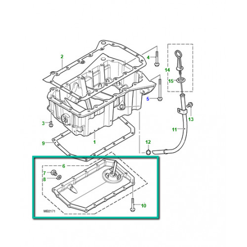 carter-huile moteur Freelander 1