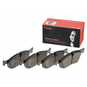 Jeu de plaquettes avant