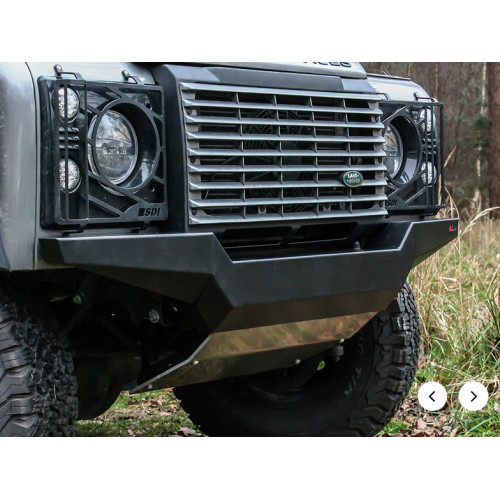 Safety Devices Stepped Non-Winch Front Bumper