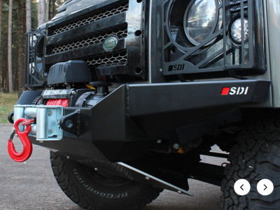 Safety Devices Stepped Non-Winch Front Bumper
