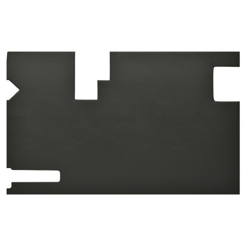 PANNEAU DE PORTE ARRIERE NOIR AVEC LAVE GLACE