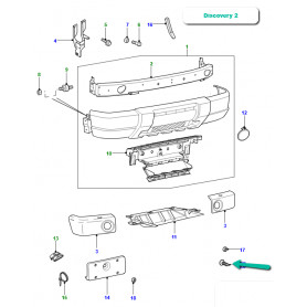 vis a tole a tete bombee Discovery 2, 3 et Range Sport