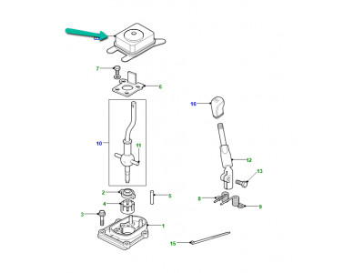 cache poussiere levier chang vit Discovery 2
