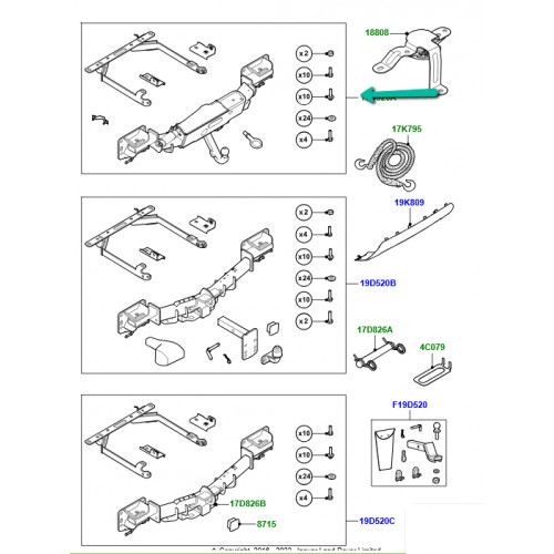 jeu dispositif attelage remorque Range Sport