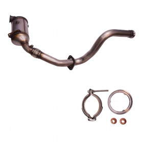 Tuyau d'échappement descente catalyse FAP et DPF