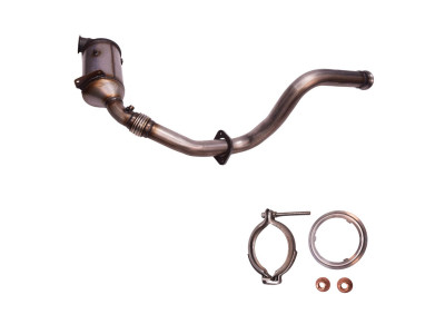 Tuyau d'échappement descente catalyse FAP et DPF