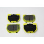 jeu de plaquettes de frein britpart xd - arriere Defender 90, 110, 130