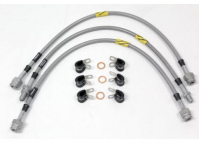 kit de 3 flexibles de freins sans abs renforce GOODRIDGE