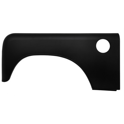 Series frt out wing with hole lh plastic