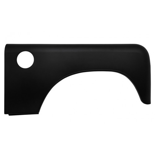 Series frt out wing with hole rh plastic