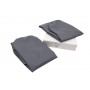 W/proof seat covers rear disco