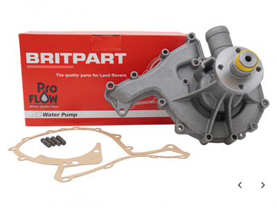 Pompe a eau avec viscocoupleur defender v8 carburateur