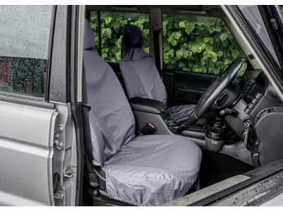 W/proof seatcovers front disco
