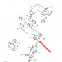 Tige de poussee de recepteur embrayage