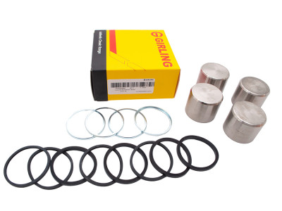 Kit piston d etrier de frein avant et joint pour disque plein