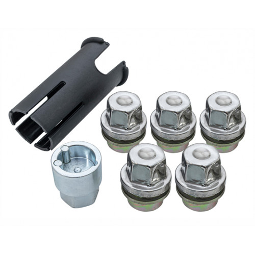 JEU DE 5 ECROUS ANTIVOL JANTES ALUMINIUM